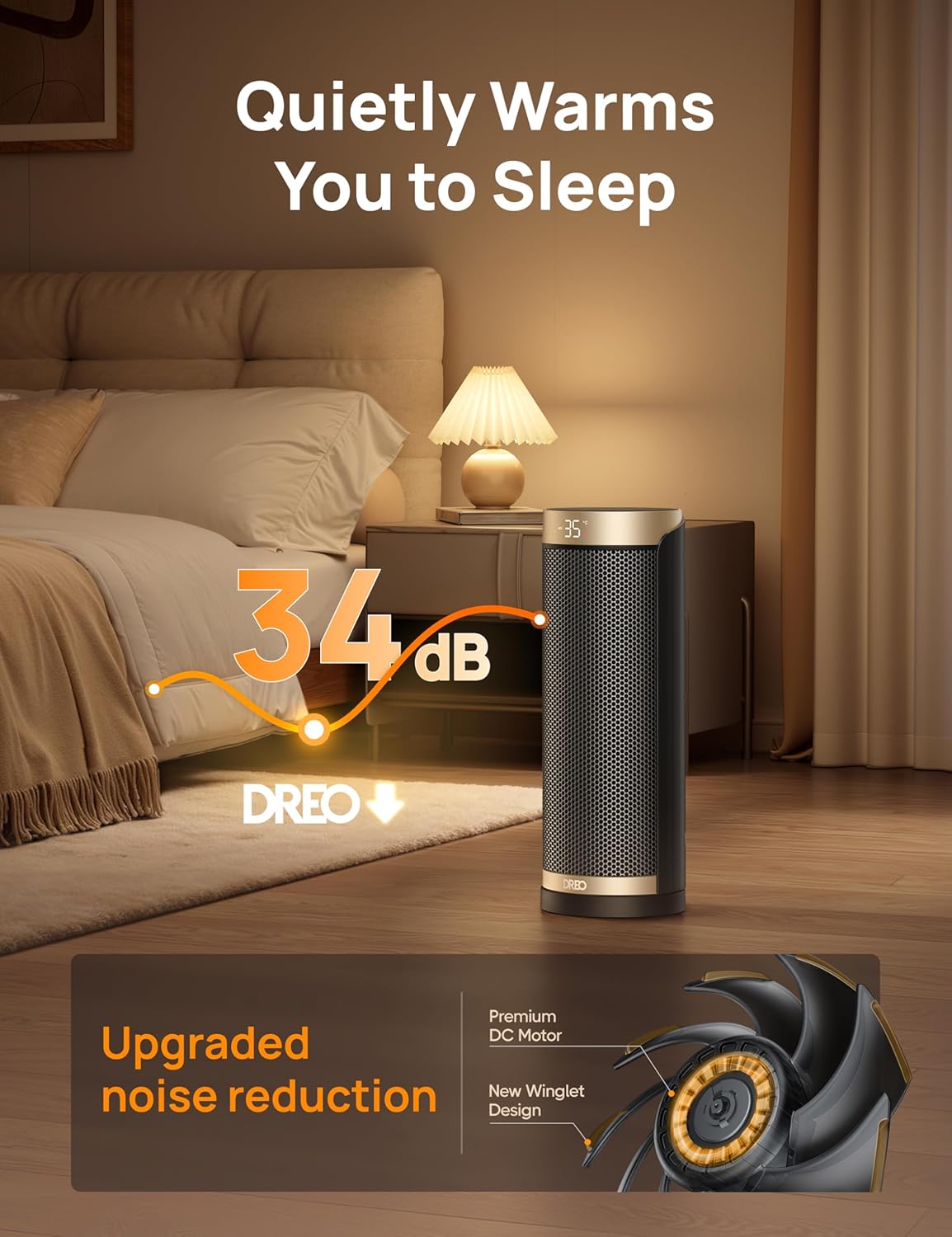 Dreo 16 Inch Electric Heater - Image 6