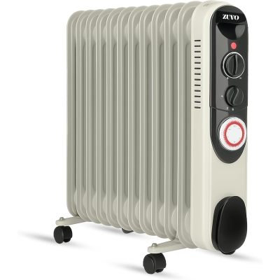 Zuvo Powerful 2500W Oil Filled Radiator